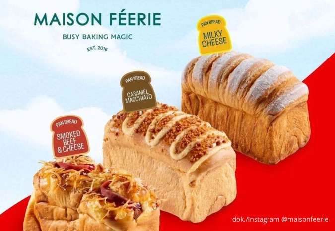 Promo Maison Feerie Special Bundle 18-24 Agustus, 3 Pan Roti Favorit Cuma Rp 65.000