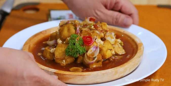 Resep Tahu Cobek Bumbu Marinasi, Masakan Nikmat yang Aromanya Sangat Harum