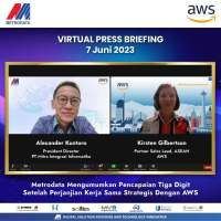 Metrodata Umumkan Capai 3 Digit Setelah Perjanjian Kerja Sama Strategis dengan AWS