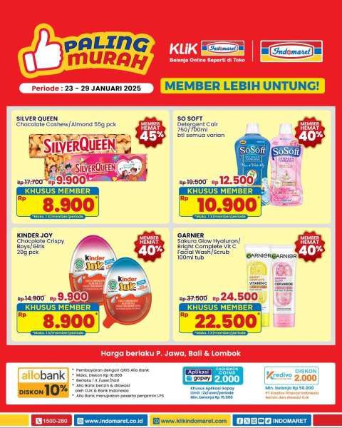 Promo Indomaret Paling Murah 23-29 Januari 2025