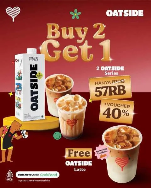 Promo Kopi Kenangan Buy 2 Get 1 Via GrabFood