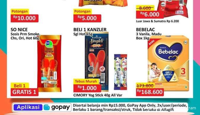 Promo JSM Alfamart Weekend Hari Ini, Dapatkan Sosis So Nice Beli 1 Gratis 1