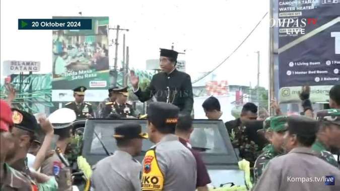 Tanpa Pengawalan Ketat, Jokowi Makan Tongseng dan Gulai Kambing di Sukoharjo 