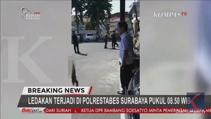 Kronologi penyerangan bom Mapolrestabes Surabaya