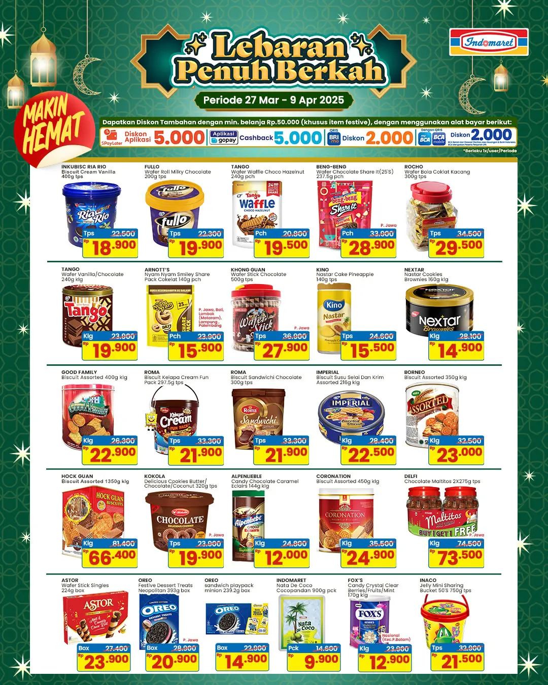Promo Lebaran Indomaret Periode 27 Maret-9 April 2025
