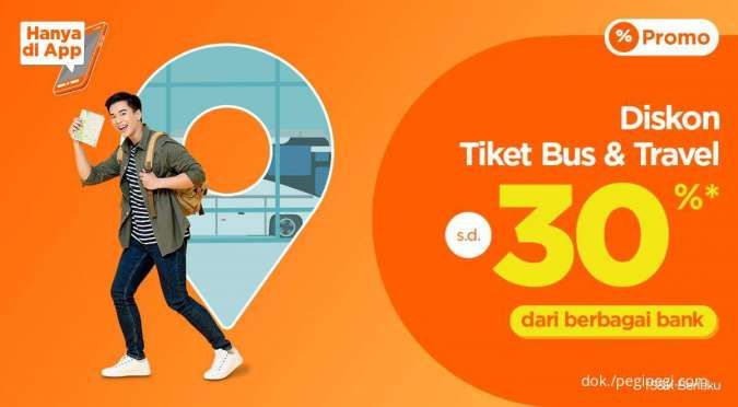 Promo PegiPegi s.d 9 Januari 2022, Diskon Tiket Bus & Travel hingga 30%