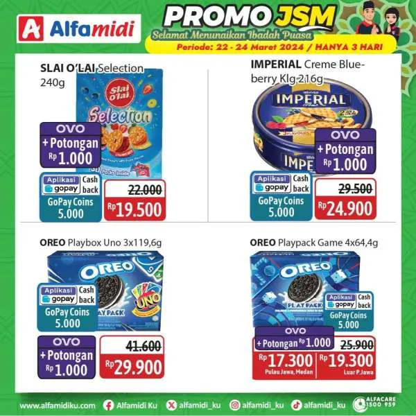 Promo JSM Alfamidi Hanya 4 Hari Periode 21-24 Maret 2024