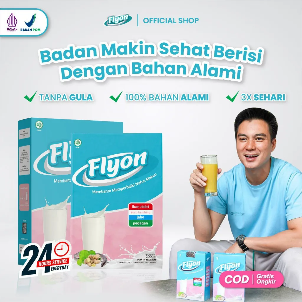 Susu penggemuk badan: Flyon