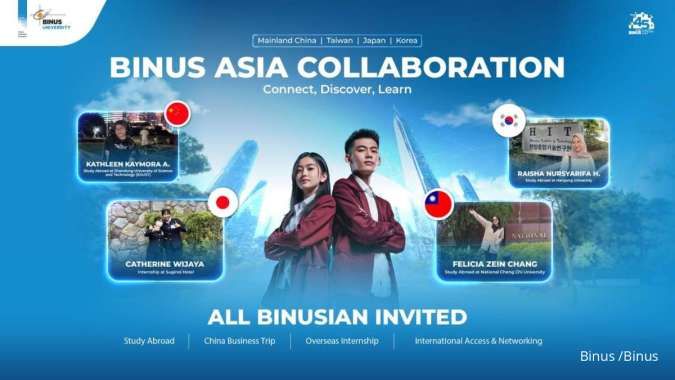 Lewat Program Binus Asia Collaboration, Mahasiswa Siap Go Global Dengan Cara Ini