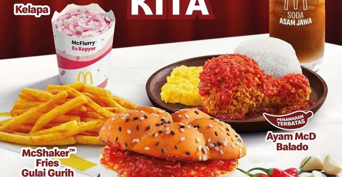 Promo McD Terbaru 3 Agustus 2023 Spesial Kemerdekaan, Menu Cita Rasa Indonesia