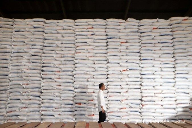 Serapan lambat karena Bulog masih transisi bantuan pangan non tunai (BPNT)
