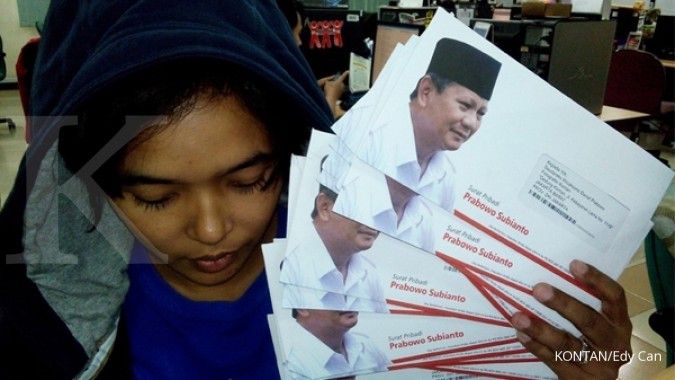 Surat Prabowo masih beredar di masa tenang