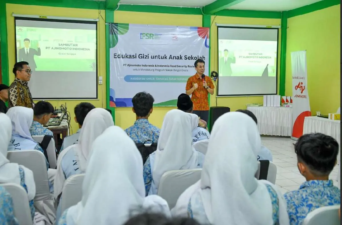 Ajinomoto Dukung Program Makan Bergizi Gratis Lewat Edukasi Gizi ke Sekolah