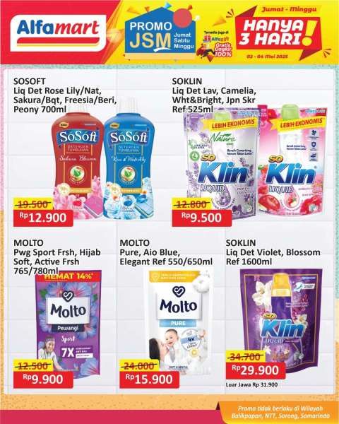 Promo JSM Alfamart 2-4 Mei 2025