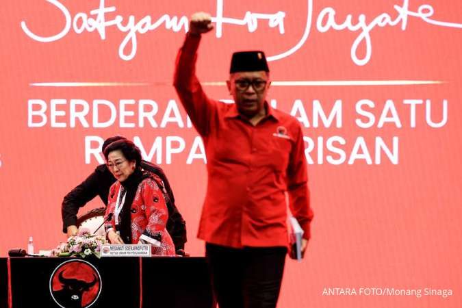 Dilantik Megawati, Hasto Kristiyanto Jadi Sekjen PDI-P Lagi