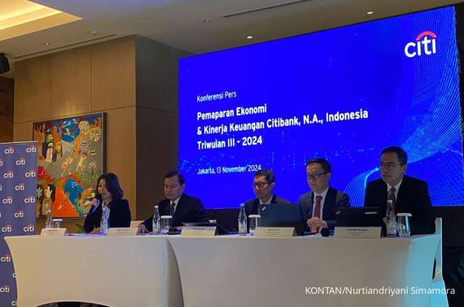 Laba Bersih Citi Indonesia Melesat 32% YoY Capai Rp 2,2 Triliun per September 2024