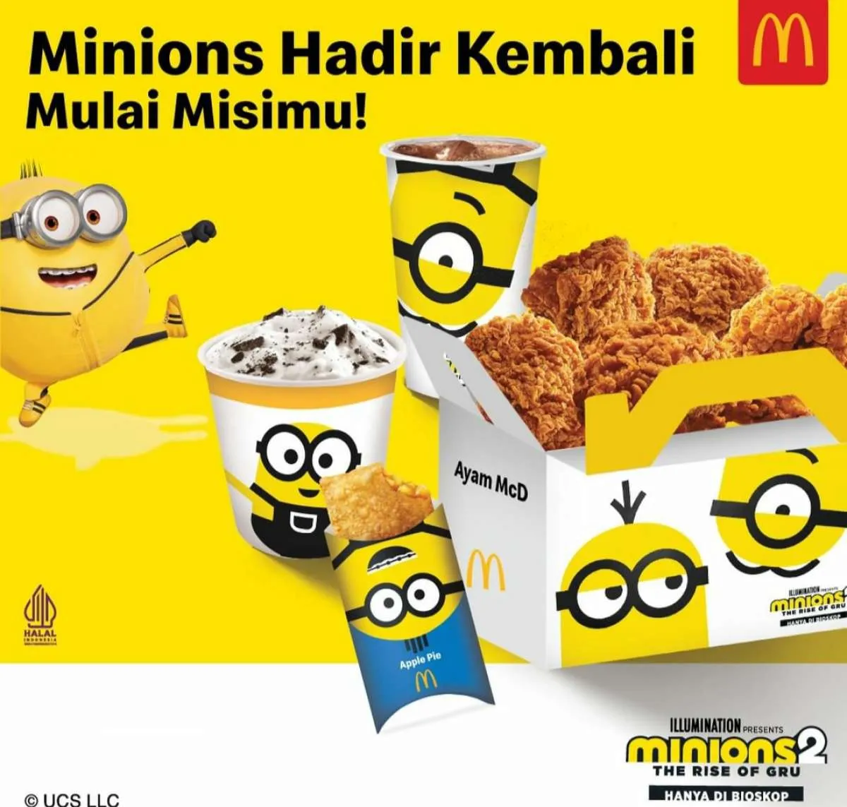 Beli McDonald's Pakai Gopay Bisa Dapat Cashback 50%