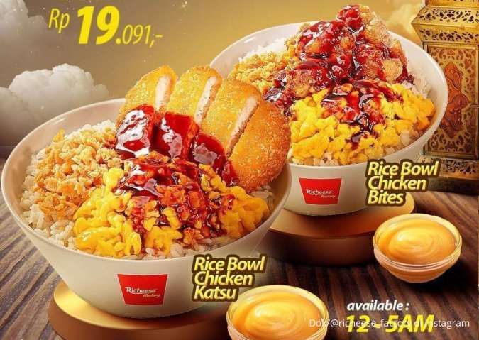 Promo Richeese Spesial Sahur Bulan Ramadan, Mulai Rp 19.000-an di Jam Tertentu