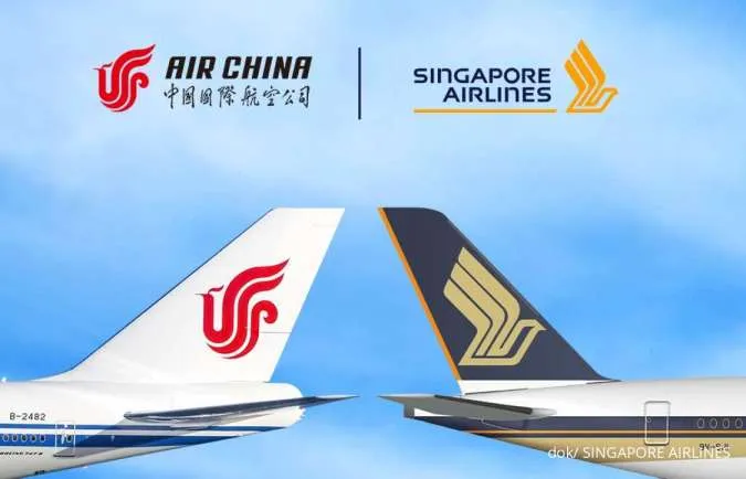 Air China dan Singapura Airlines Jalin Kerjasama, Ini Manfaat yang Pelanggan Dapat