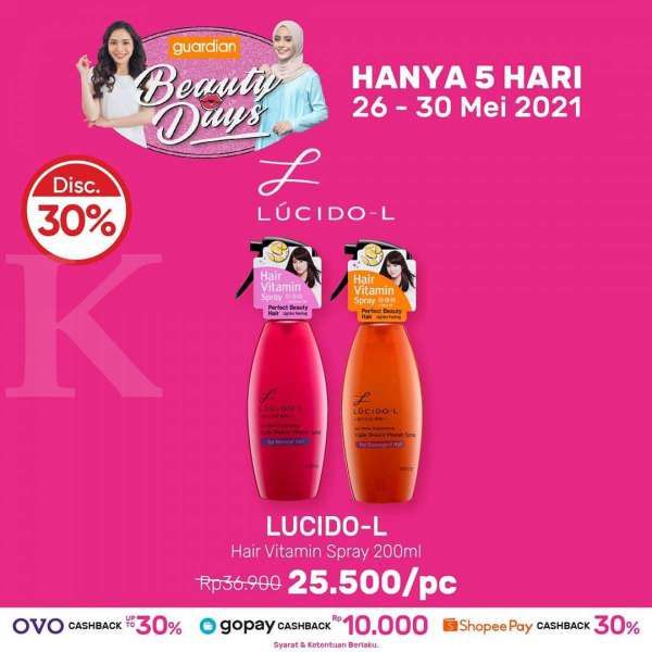 Promo Guardian minggu ini 26-30 Mei 2021