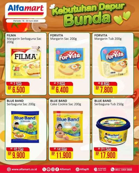 Promo Alfamart Kebutuhan Dapur Periode 16-30 Juni 2025
