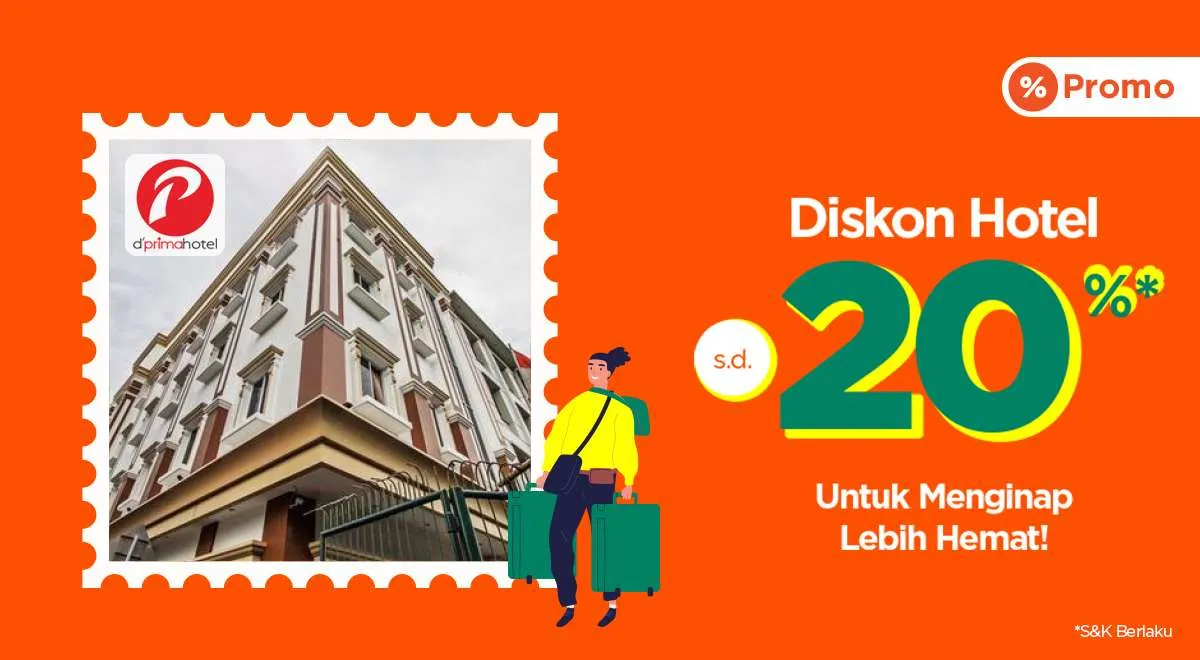 Manfaatkan Promo d'PrimaHotel dengan Diskon Hotel Sampai 20% dari PegiPegi