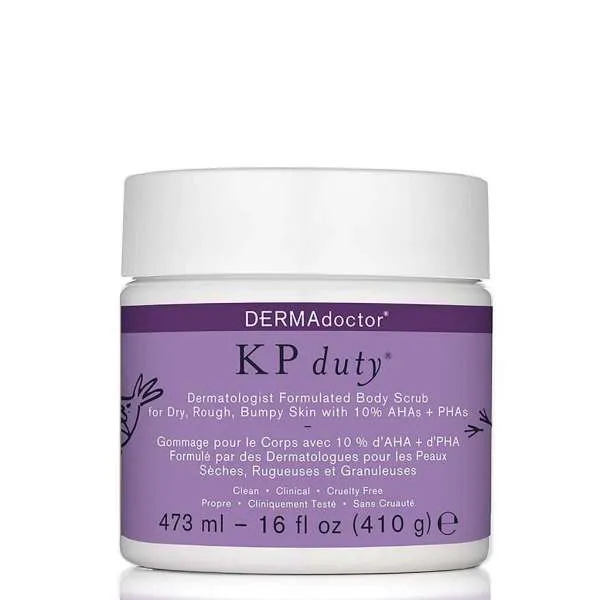 DERMAdoctor KP Duty Dermatologist Formulated Body Scrub