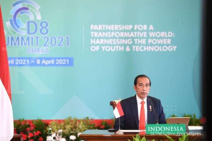 Hadiri KTT D8, Jokowi bahas vaksin hingga investasi