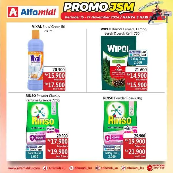 Promo JSM Alfamidi Periode 15-17 November 2024