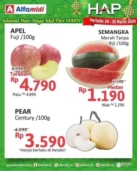 Promo Alfamidi Hemat Satu Pekan Periode 24-30 Maret 2025