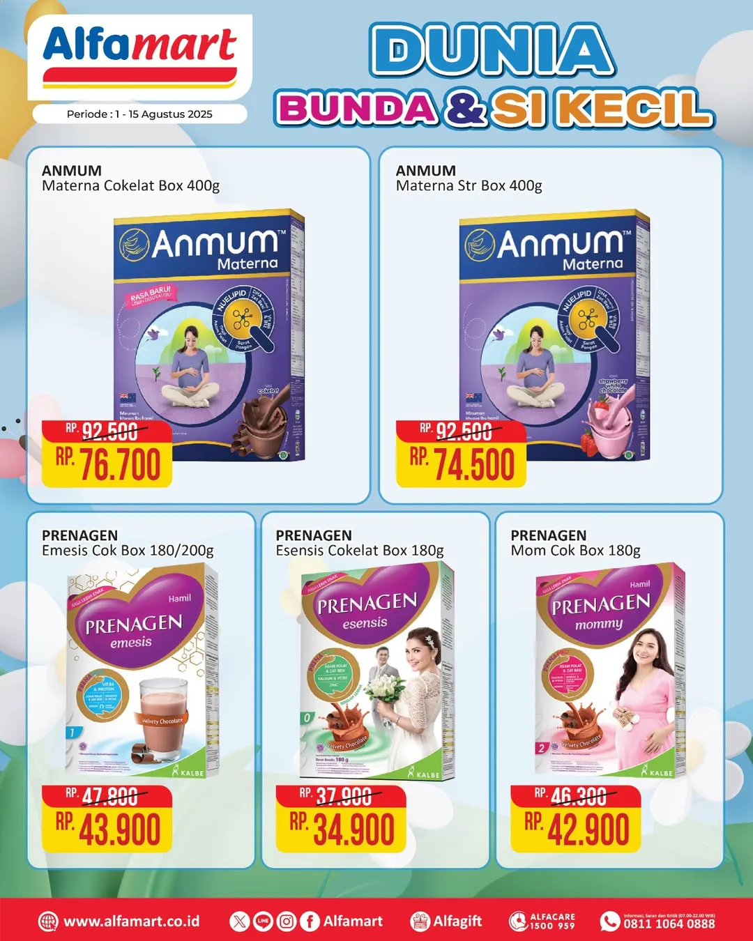 Promo Alfamart Dunia Bunda & Si Kecil Periode 1-15 Agustus 2025