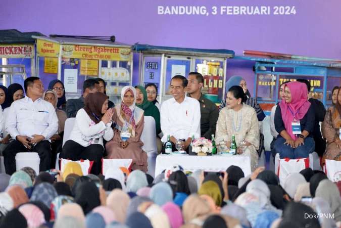  Jokowi Apresiasi Produk Nasabah PNM Mekaar yang Sudah Tembus Pasar Ekspor