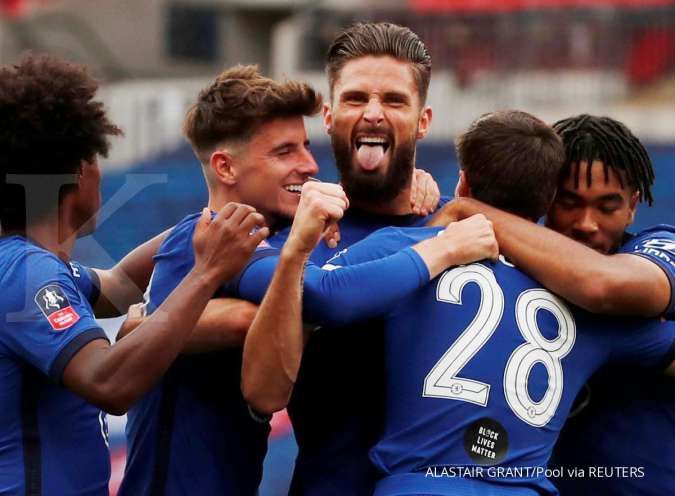Chelsea vs Man City di Piala FA: The Blues dan The Citizens sama-sama favorit juara