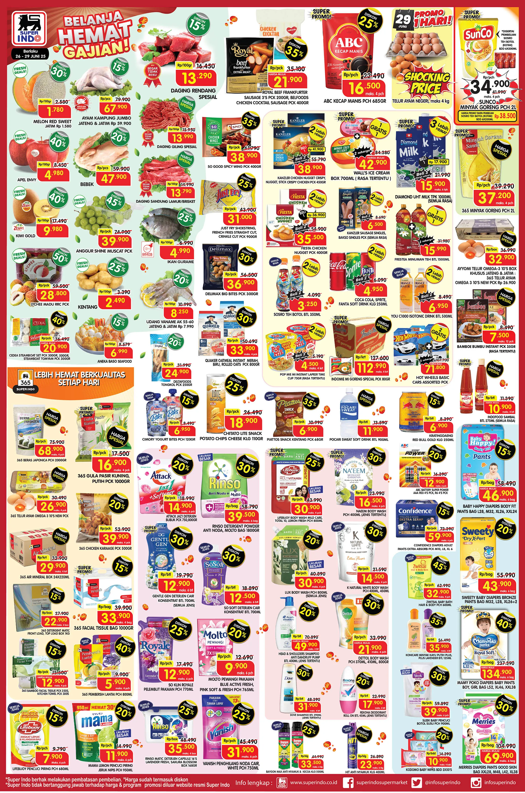 Promo Superindo 26-29 Juni 2025
