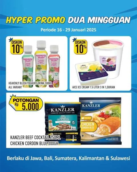 Promo Hypermart Dua Mingguan Periode 16-29 Januari 2025