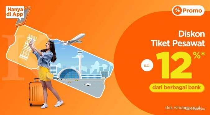 Promo PegiPegi s.d 18 Nov 2021, Diskon Tiket Pesawat Hingga 12% dari Berbagai Bank