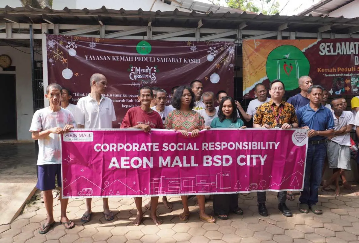 AEON Mall BSD City Berbagi Kebahagiaan di Penghujung Tahun