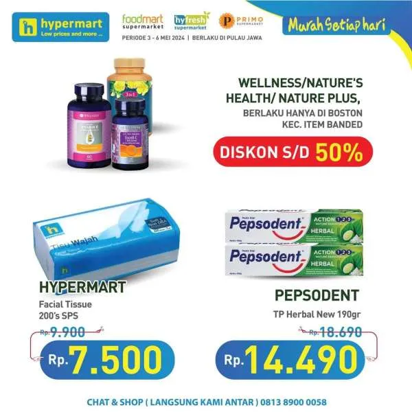 Promo JSM Hypermart Hyper Diskon Weekend Periode 3-6 Mei 2024