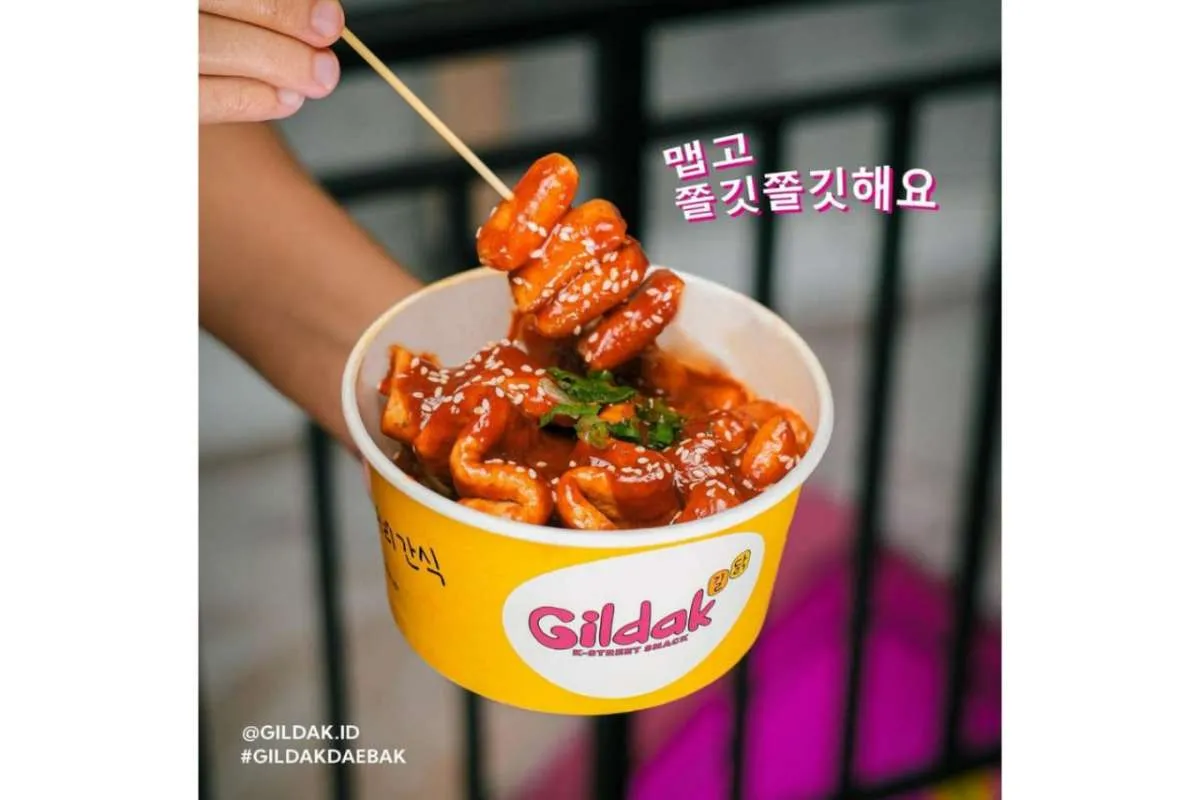 Promo GoFood hari ini 29 Juni 2021, ada diskon jajanan Korea sebesar 25% dari Gildak