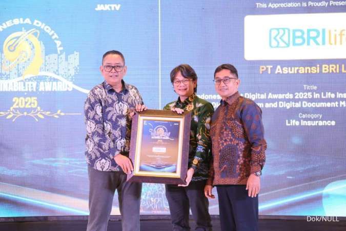 Inovasi Digitalisasi Layanan Asuransi BRI Life Raih Indonesia Best Digital Awards2025