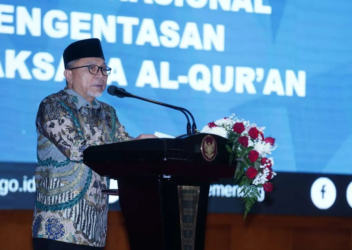 Mendag Zulkifli Hasan Hadiri Pelantikan dan Pengukuhan DPP LPQQ