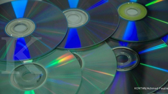 Sebanyak 56 ton VCD/DVD bajakan disita dari Glodok
