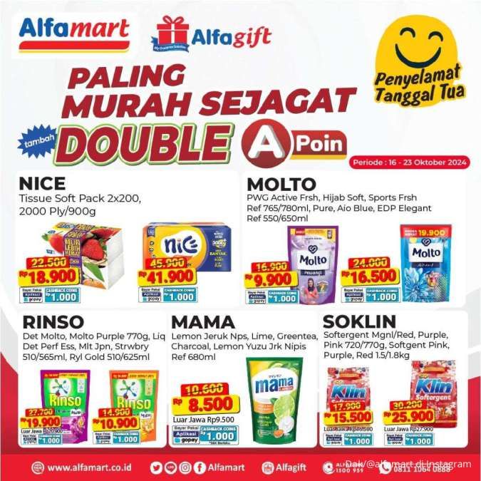 Promo Alfamart 16-23 Oktober 2024