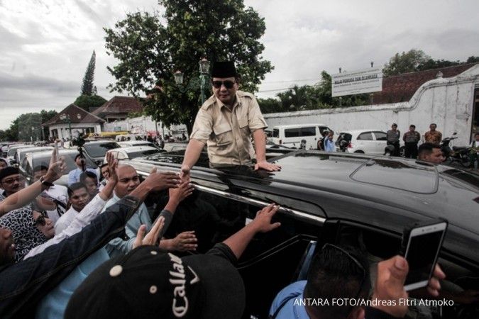 Lewat video, Prabowo Subianto mengucapkan selamat Natal