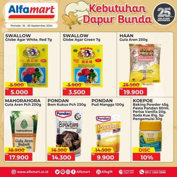 Promo Alfamart Kebutuhan Dapur Periode 16-30 September 2024