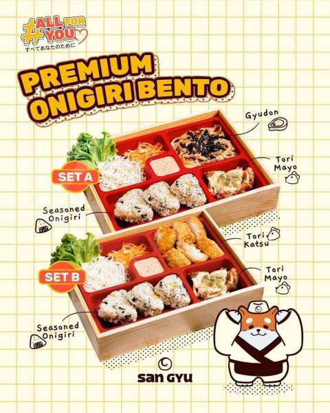 Rilis Menu Bento, San Gyu By Hangry Beri Promo Spesial