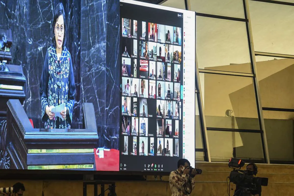 Perppu Nomor 1/2020 sah menjadi undang-undang, Sri Mulyani: Alhamdulillah
