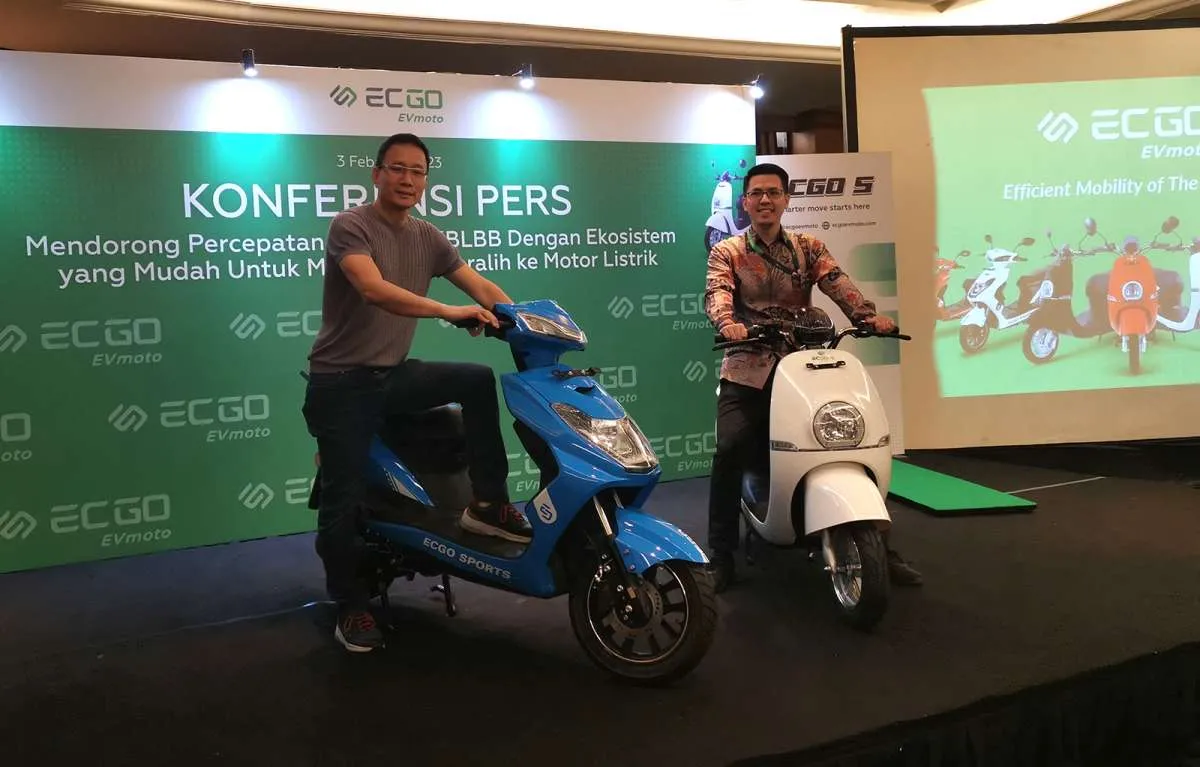 Produsen Motor Listrik ECGO Beri Subsidi Rp 70 Miliar bagi 10.000 Pelanggan Pertama