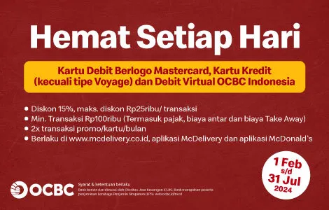 promo mcdelivery mcd OCBC