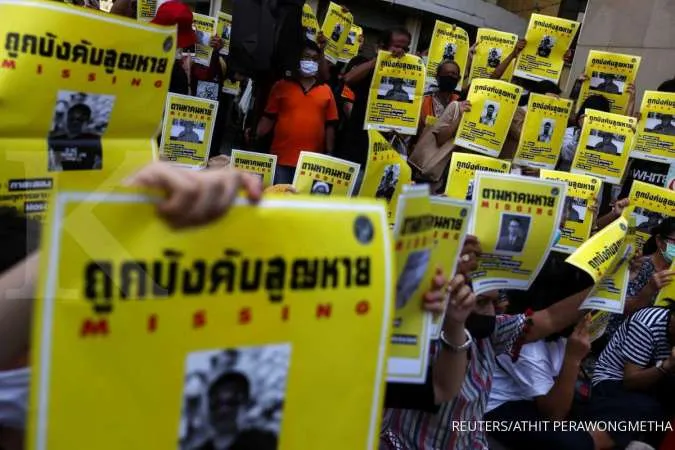 Hundreds join Thai anti-government protest